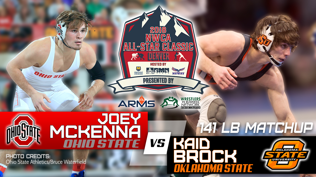 Battle of the OSU's as McKenna, Brock set to wrestle at the NWCA All