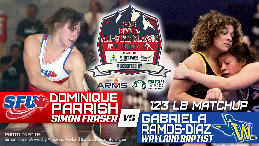 First Time Opponents, Dominique Parrish and Gabriela RamosDiaz, face