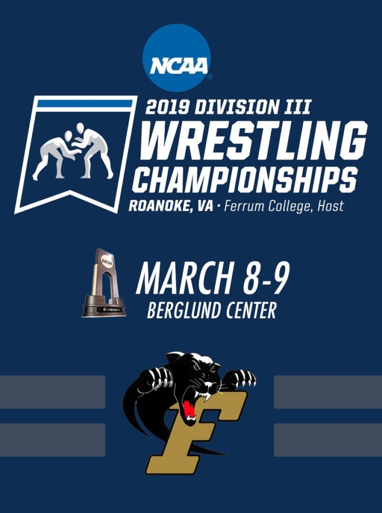 NCAA wrestling qualifiers announced for 2019 DIII championship NWCA