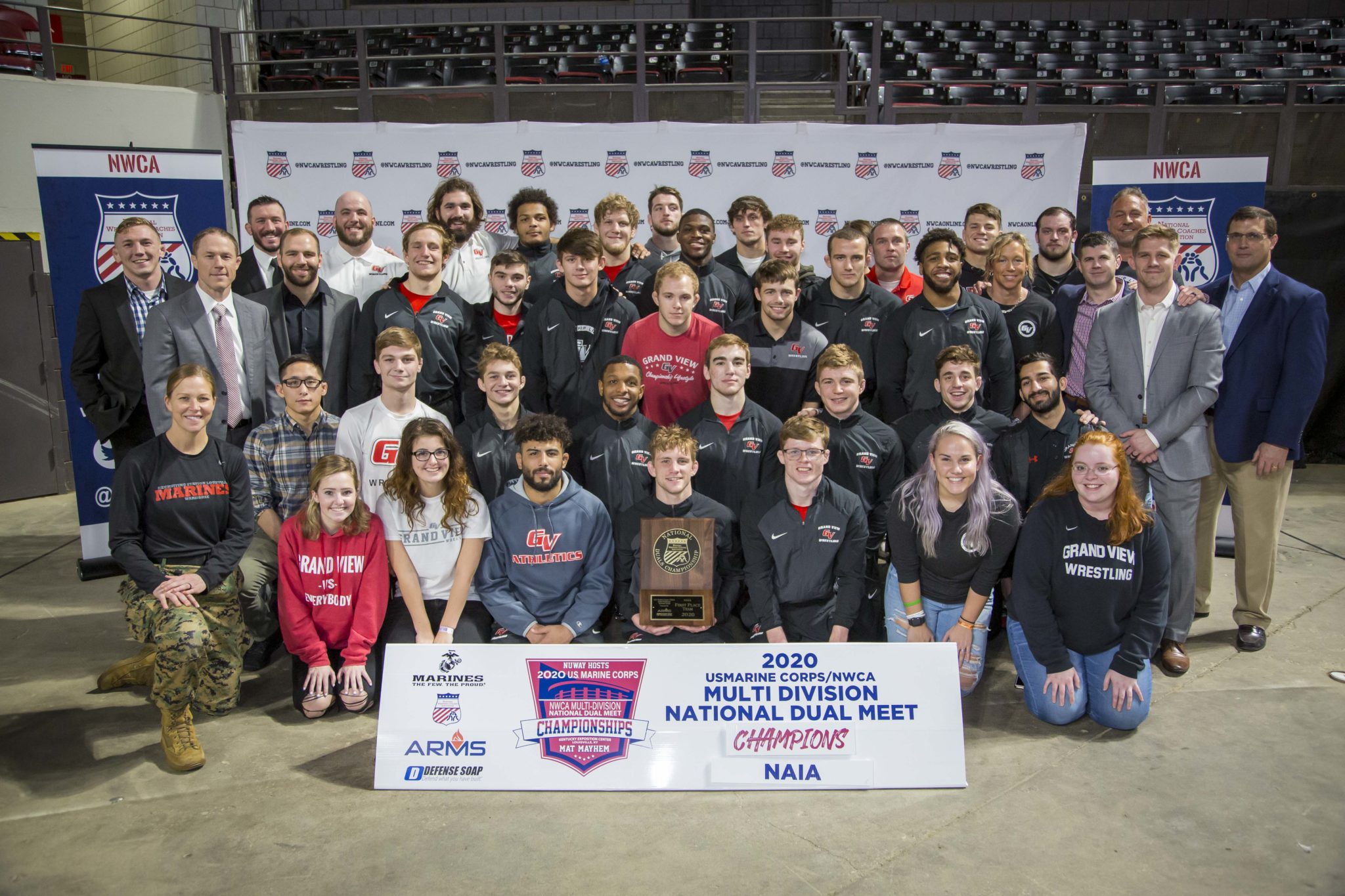 Champions crowned in six collegiate divisions at NWCA National Dual